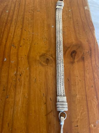 Pulsera plata 925 trenzada
