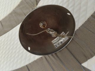 Lámpara techo Narvi - Rejilla metal + 3 Bombillas