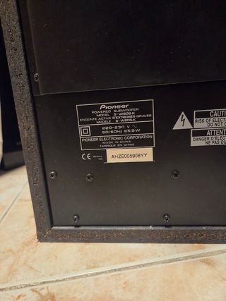 Subwoofer Pioneer S-W80S