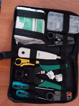 Kit reparación cables red RJ45