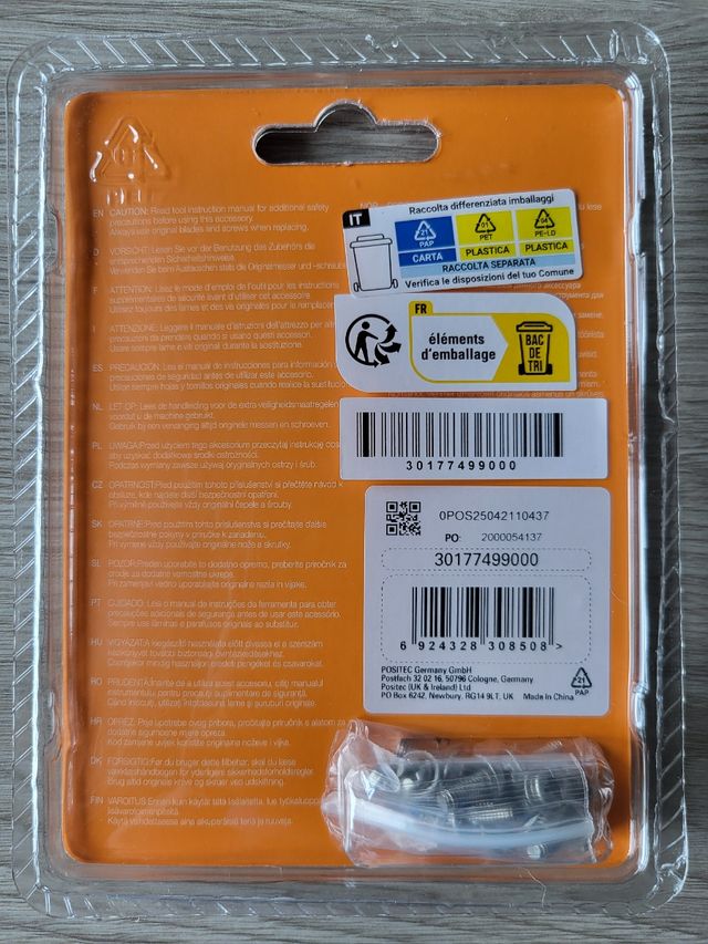 Lame Worx Landroid WA0190 - 12pz+viti