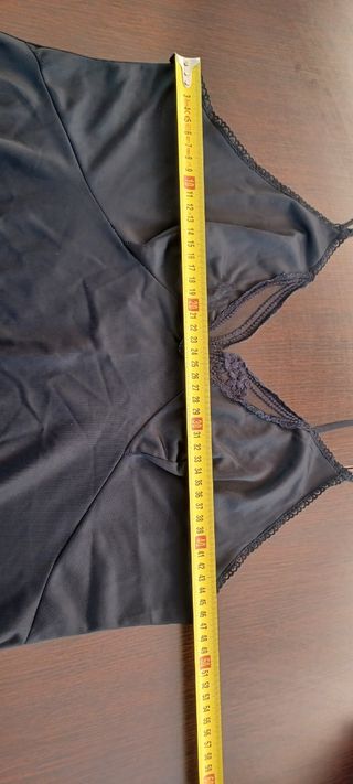 Sottoveste nera vintage