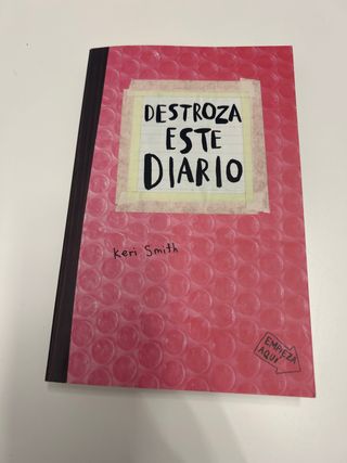 Destroza este diario. Burbujas