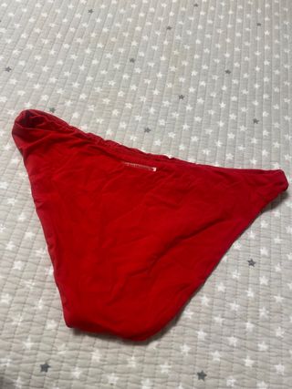 Braguitas bikini Calzedonia roja y negra!!!!