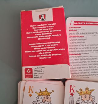 Truco Magia KFC: Cartas