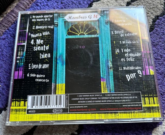 CD Hombres G: Pop Rock Nacional