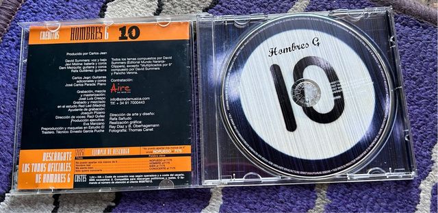 CD Hombres G: Pop Rock Nacional
