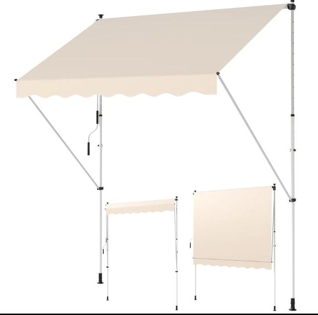 Toldo beige - protección solar