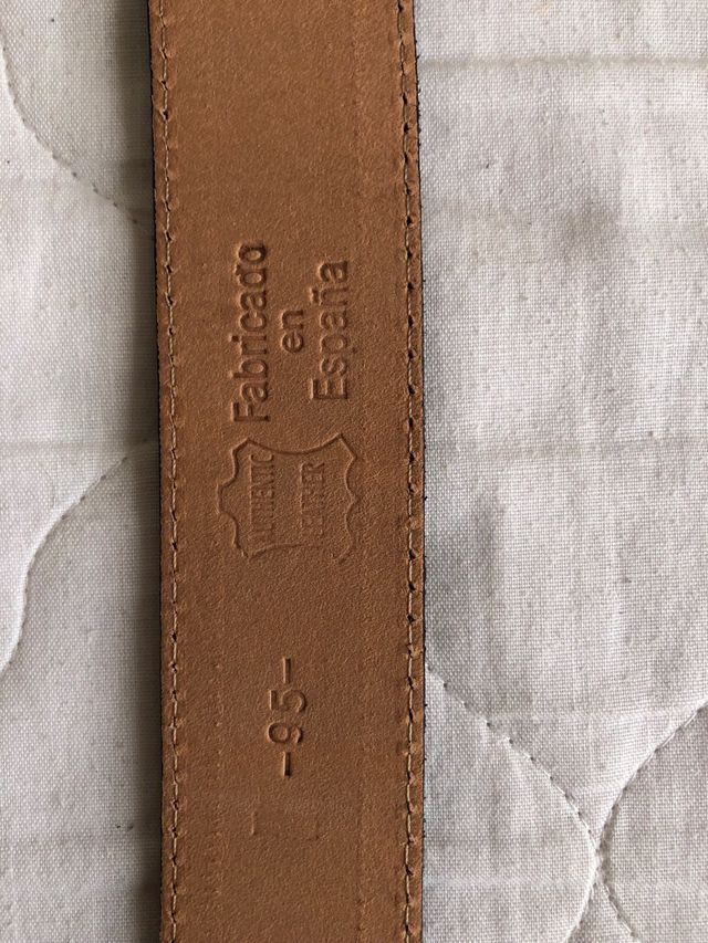 Cinturón Scotta verde - Talla 95 ctms nuevo