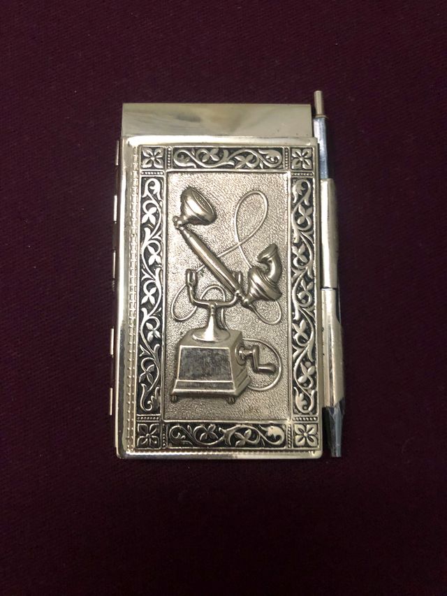 Agenda vintage (años 60-70 aprox.)