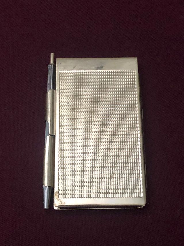 Agenda vintage (años 60-70 aprox.)