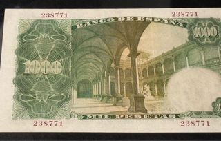 Billete 1000 Pesetas España 1946