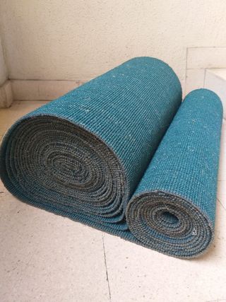 Tappeto da corridoio in sisal verde | Corridoio