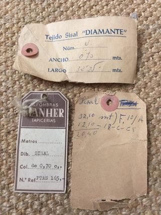 Tappeto da corridoio in sisal verde | Corridoio