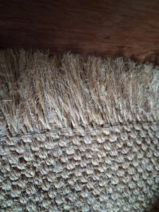 Tappeto da corridoio in sisal verde | Corridoio