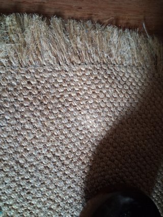 Tappeto da corridoio in sisal verde | Corridoio