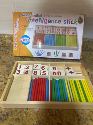 Palillos inteligencia matematicas