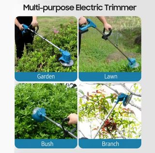 DESBROZADORA ELÉCTRICA RECARGABLE CON 2 BATERÍAS