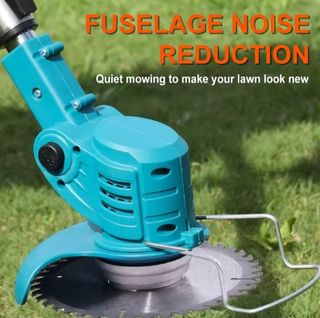 DESBROZADORA ELÉCTRICA RECARGABLE CON 2 BATERÍAS