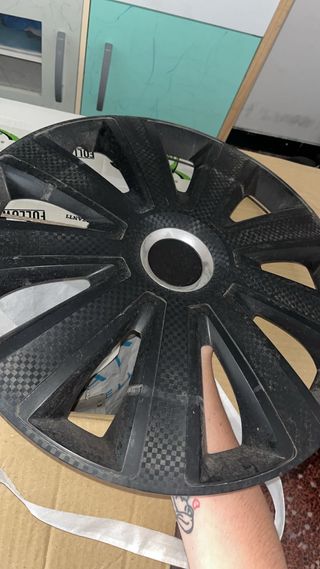 Tapacubos 16" negra