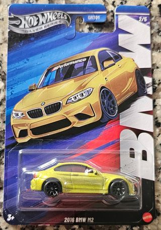 Hot Wheels BMW M2 Silver Series