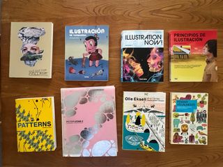 lote de libros de ilustracion