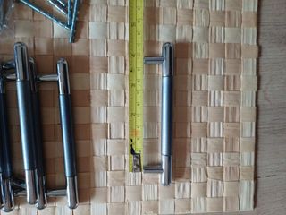 Tiradores cocina - metal gris plata