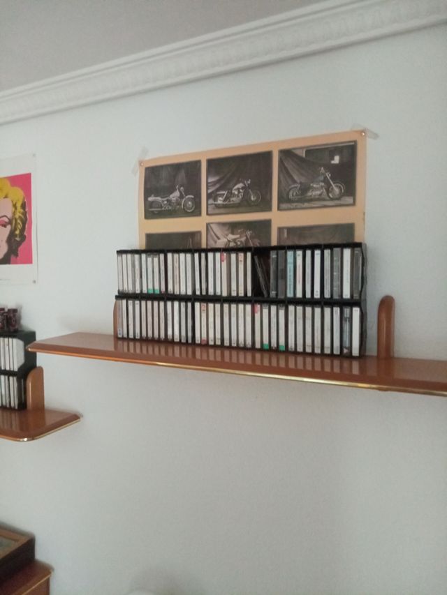 Estanterías de madera - 3 uds