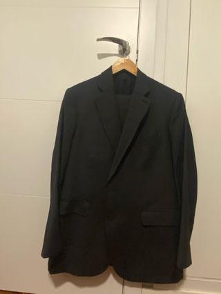 Traje caballero negro