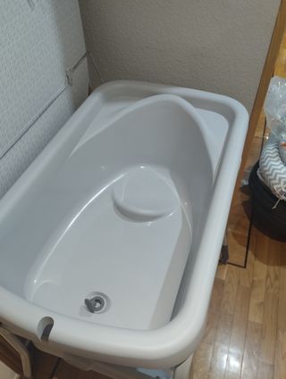Bañera bebé cambiador marca chicco