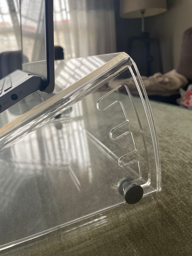 Soporte portátil metacrilato