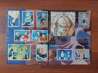 Álbum de cromos Dragon Ball Z 3 completo. Español.