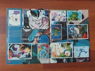 Álbum de cromos Dragon Ball Z 3 completo. Español.