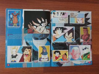 Álbum de cromos Dragon Ball Z 3 completo. Español.