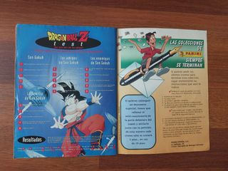 Álbum de cromos Dragon Ball Z 3 completo. Español.