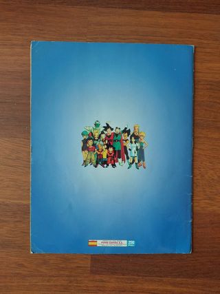 Álbum de cromos Dragon Ball Z 3 completo. Español.