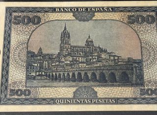 Billete 500 Pesetas España 1936