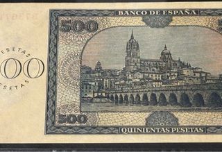 Billete 500 Pesetas España 1936