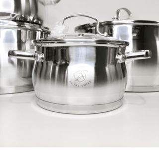 Juego cacerolas Royal Swiss 8 piezas