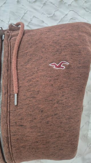 Sudadera Hollister marrón talla M
