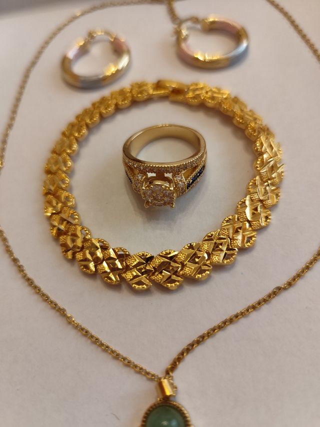 Joias banhadas a ouro 18k