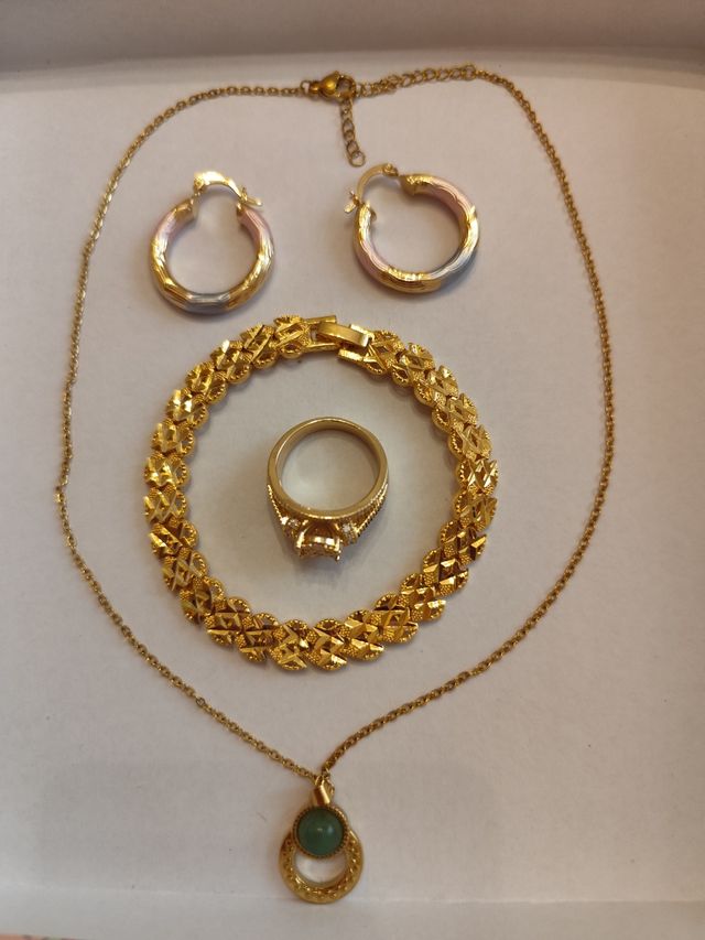 Joias banhadas a ouro 18k