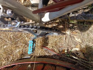 Bicicletta da corsa con cambio al manubrio