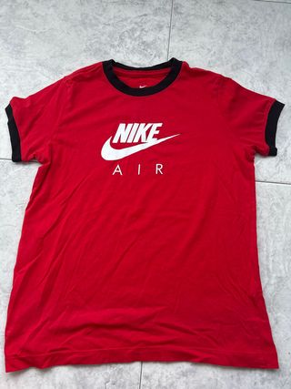 Camiseta Nike Air niño roja