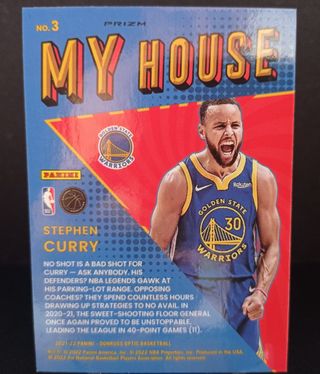 CURRY MY HOUSE PURPLE NBA