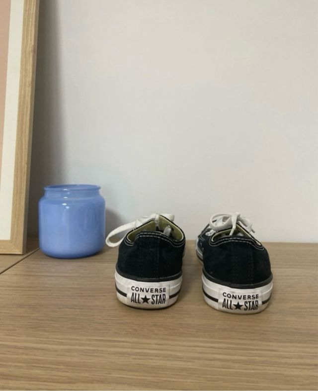 Converse negras - zapatillas