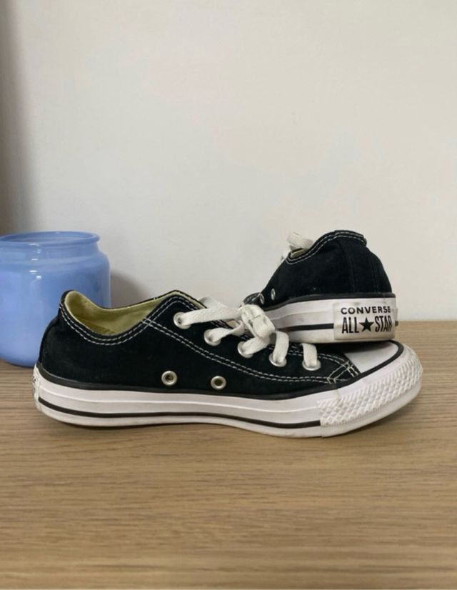 Converse negras - zapatillas
