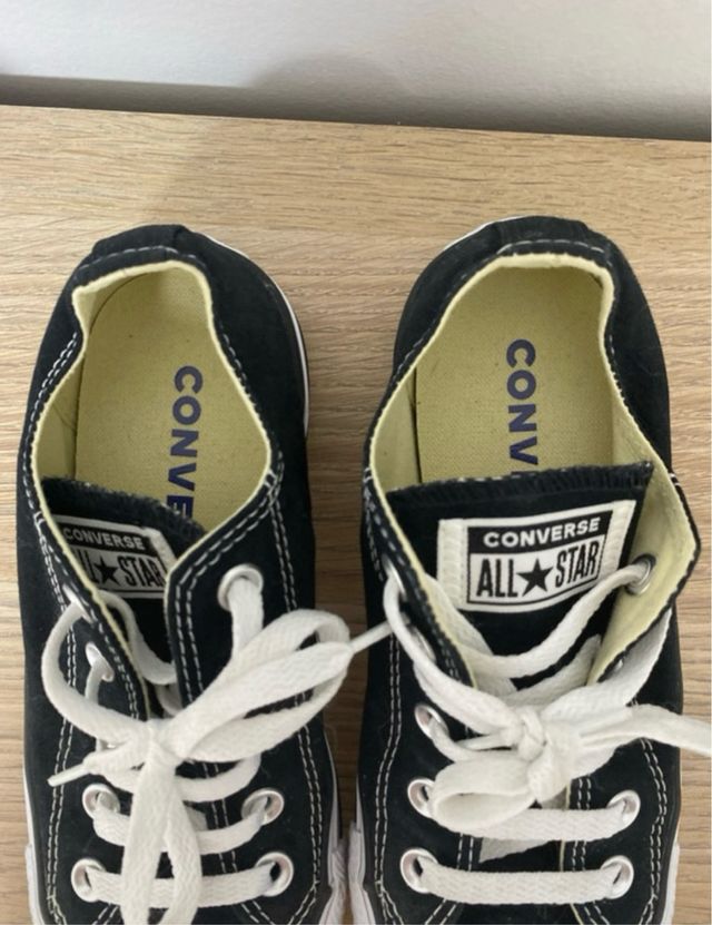 Converse negras - zapatillas