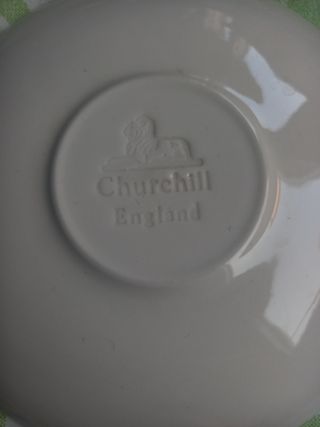Juego 6 tazas té Churchill