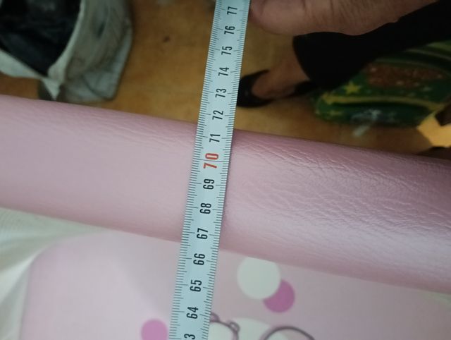 Parque infantil plegable rosa